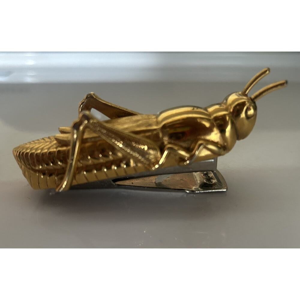 1978 Rexel Bambi Gold Plated Grasshopper Cricket Stapler